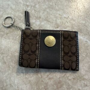 COACH Brown Coin/ID  Purse